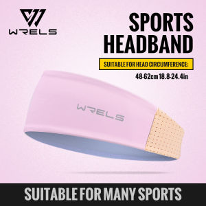 WRELS Dual-Color Sweat-Absorbing Headband With Elastic Running Fitness Sweat-Absorbing And Breathable #K30