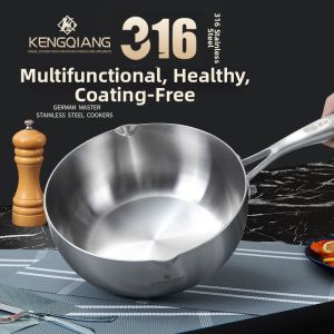 RONGCHUAN | Multipurpose Stainless Steel Mini Pot