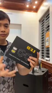 1 cặp đèn trợ sáng ô tô 2 màu trắng vàng