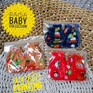 6pasang sarung tangan kaki baby 3pasang tang 3pasang kaki