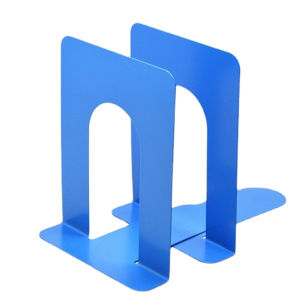 Metal Bookshelf Books Organizer Storage Office Organizer Desk Storage Book Stand 21*16.5*13.5CM