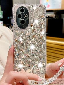 Honor200 pro Silicone Phone Case Full Cover Lens Anti-Fall Fashion Luxury Creative Womens Style Huawei Glory 100 Personalized Design