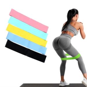 Womens Yoga Fitness Resistance Band Strength Training Equipment Butt Lifting Deep Squat Elastic Loop for Thigh Slimming