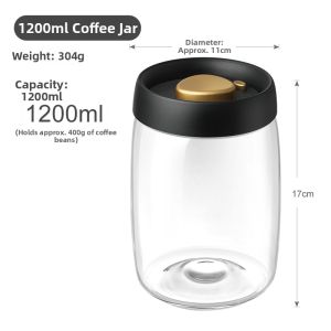 lissa | Vacuum Sealing Glass Storage Jar