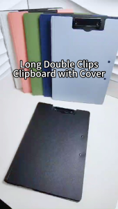 Clipboard Long With Cover File Folder Organizer Legal Size Clip Folder Office School 23x35CM