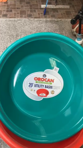 Orocan Utility Basin 16in | Matibay na Palanggana for Laundry Washing & Household Use