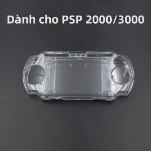 1 Cái/bộ Vỏ Pha Lê Cho Máy Chơi Game PSP 2000/3000 Vỏ Bảo Vệ Cứng Tương Thích Với Các Mẫu Máy Sony PSP