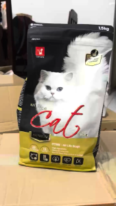 [COMBO 2 túi] Thức ăn hạt cho mèo Cats Eye Hàn Quốc Premium 1.5kg mọi lứa tuổi kiểu soát lông - DATE 2028