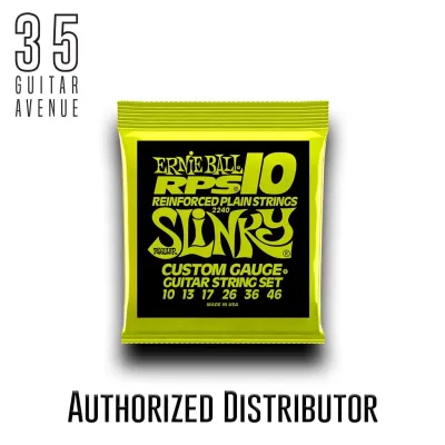 ERNIEBALL REGULAR SLINKY RPS NICKEL WOUND ELECTRIC GUITAR STRINGS - 10-46 GAUGE