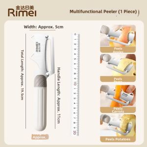 RIMEI | Stainless Steel Pineapple Peel Scraper Knife