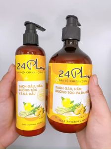 Dầu Gội Chanh - Gừng - Sả 24Plus