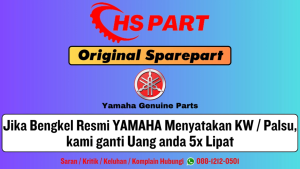 Kampas Rem Depan Cakram Fazzio Fazio Grand Filano Original Yamaha 100%