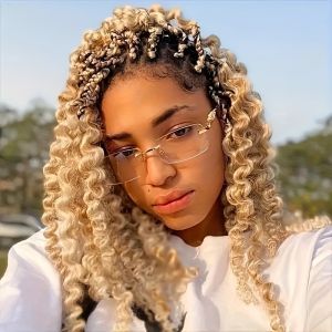 Retro Frameless Square Fashion Glasses with Leopard Print Metal Decoration for Both Men and Women