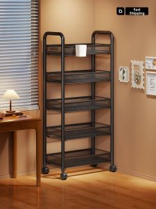 Large Capacity Mobile Multi-level Storage Shelf
