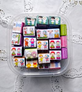 PROMO.!! COKLAT DADU kemasan toples 250 gr. isi lebih banyak