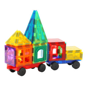 Magnetic Building Tiles Supplement Educational Toy