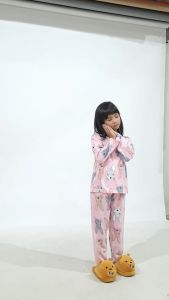 Kiminori MORIN.PP Setelan Piyama Anak Lengan Panjang
