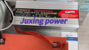 JUXING เพียวไซน์เวฟเพาเวอร์อินเวอร์เตอร์ 24000W-3000W 50Hz สำหรับหม้อแปลงในตัว DC12V/24V/48V/26V พร้อมเต้าเสียบ AC และอะแดปเตอร์อินเวอร์เตอร์ควบคู่