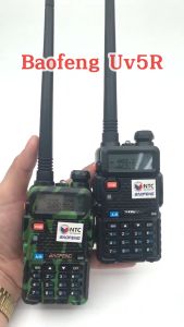 Baofeng UV-5R Walkie Talkie Set Of 2 Portable 8W High Power Dual Band UHF/VHF Two Way Radio 10KM Long Range Handheld Radio COD