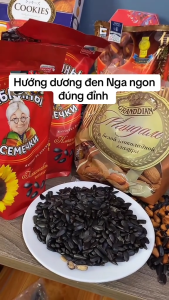 Đặc Sản Hạt Hướng Dương Bà Già Đeo Kính Nga 300g (Babkiny) - Cao Cấp Ít Lép