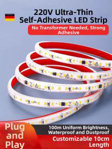 BOOMING LIGHTING | Bright Self-adhesive Ultra-thin LED Strip Lights