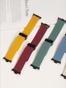 ใช้บังคับ vivo watch gt สายนาฬิกา หัวเข็มขัดแม่เหล็กซิลิโคนเหลว iQOOWatch GT อุปกรณ์เสริมสายนาฬิกากีฬา