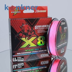 Senar Pancing Jepang PE 8Helai 300m 100m  Max Grag 4kg-45kg Senar Pancing Kuat Dan Anti Keriting Jalinan Memancing Anti Gigitan Kuat Garis