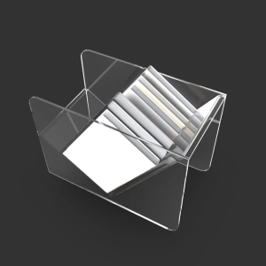 TEMPAT RAK LEMARI MAJALAH NOVEL KOMIK BUKU FILE DOKUMEN BERKAS KOTAK PENYIMPANAN TERBUKA AKRILIK ACRYLIC BENING BOOK BOOKENDS BOOKSHELF DESK DESKTOP RACK ORGANIZER STORAGE DISPLAY STAND HOLDER MINIMALIS MODERN PORTABLE AESTHETIC KEKINIAN POLOS PLAIN CLEAR