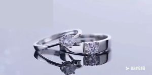 1 Buah Cincin Pasangan Silver / Cincin Pengantin / Cincin Couple / Cincin Pernikahan