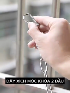 PVN73803 Dây Phơi Quần Áo Inox 304 Chống Xô – Hàng Đủ Mét 2m 3m 4m Chống Gỉ Sét