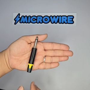 LIDGE 6.35mm 1/4\\\" Male Plug Jack 3-Pole Mono Repair Audio Connector Solder Headphone Plug