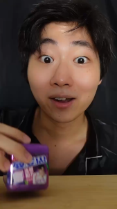 Mentos Ice Cube Free Sugar Chewing Gum (Trcal Fruit Grape at Classic Mint Flavor) - 46g**