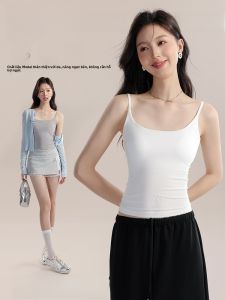 MiiOW | Áo ba lỗ Modal Catwoman dành cho nữ Áo ngực có đệm chống ánh nắng mặt trời Thiết kế lưng đẹp Áo lót màu trơn Áo khoác ngoài mùa hè