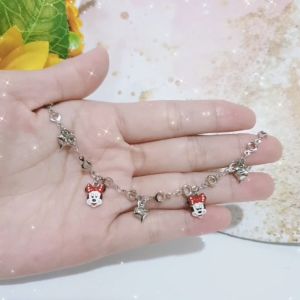 GELANG RANTAI MOTIF KARTUN ANAK PERHIASAN ANTI ALERGI/G-9063