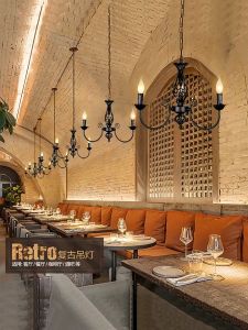 Lampu Gantung Candle Kristal Chandelier 5/6/8 heads Vintage Ceiling Lampu Gantung Ruang Tamu Makan