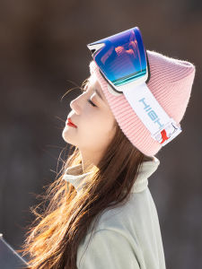 High Experience New Mens Ski Goggles Magnetic Anti-Fog Double Layered Snowboard Equipment Glasses Friendly Outdoor Gear