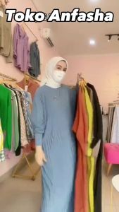 HUMAIRA LONGDRESS PLISKET PLEATS /Pakaian muslim wanita / fashion muslim By Toko Anfasha