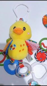 [BIG SALE] Teether Gantung Bentuk Boneka Plush Hewan untuk Stroller