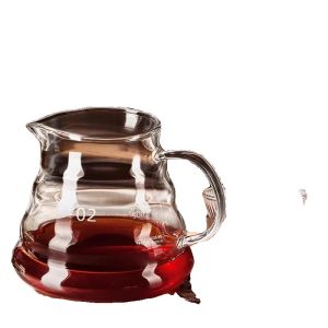 Small Home Use Glass Coffee Dripper Pour over Brewing Kit New 2025 PAKCHOICE Coffee Sharing Pot American Style Coffee Maker