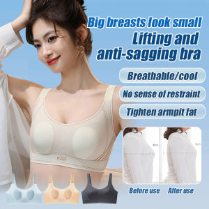 Womens thin bra Large size antisagging ultrathin bra