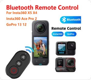 Wireless Bluetooth Remote Control with Wrist Strap for Insta360 X4 Air/X5/X4/X3/X2/Go3/S /ACE pro/ACE GoPro 13/12/11/10/9/8 Action Camera