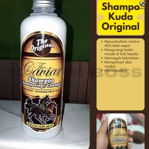 Shampo Sampo Kuda Penyubur Pemanjang Penebal Pelebat Vitamin Penumbuh Rambut Botak Rontok Cepat