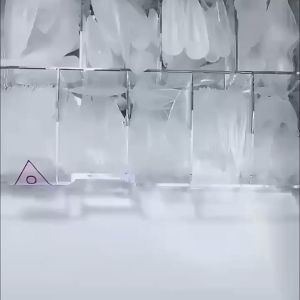 1 Kotak Buatan Kuku Matte Buram Kuku Palsu Tips Penuh Penutup Ultrathin Palsu Persegi Lembut Tips Acrylic Manicure Tool