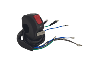 Waterproof Motorcycle Multifunction Handlebar Switch (Kill Switch + Headlight + Horn)