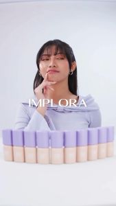 Implora Day to Day Series Dewy Tint 3gr - Lip Tint Melembabkan Bibir Glossy Finish by Implora