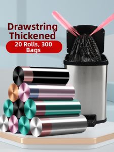 ZHANGJI | Drawstring Thick Plastic Bag Medium