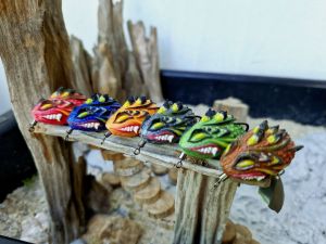 กบยางรุ่นA2 แบบชุดเซ็ต คละสี