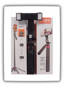 TRIPOD / TONGSIS BLUETOOTH P-185 HP REMOTE 360 DERAJAT