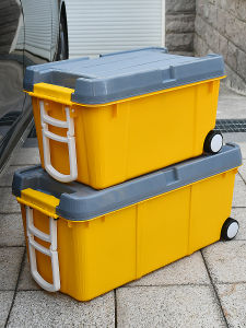 Hộp Đựng Đồ Xe Hơi RongKang Có Bánh Xe Chống Nước Chịu Lực Để Đựng Đồ Trong Khoang Hành Lý Hộp Đựng Đồ Di Động