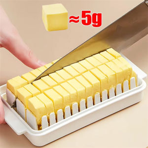 Covered Butter Cutting Storage Box Refrigerator Kitchen Cheese Slicers Baking Supplies Fresh Baking Butter Cutter Convenient